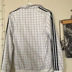 adidas checkered jacket